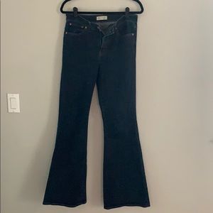 Madewell Jeans, Flea Market Flare, size 28